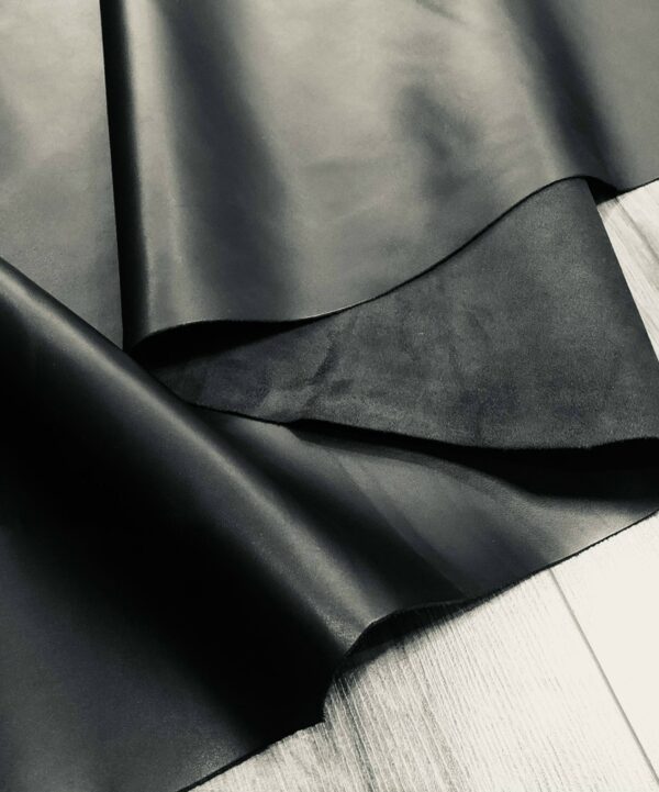 Кожа хромовая черная DARK