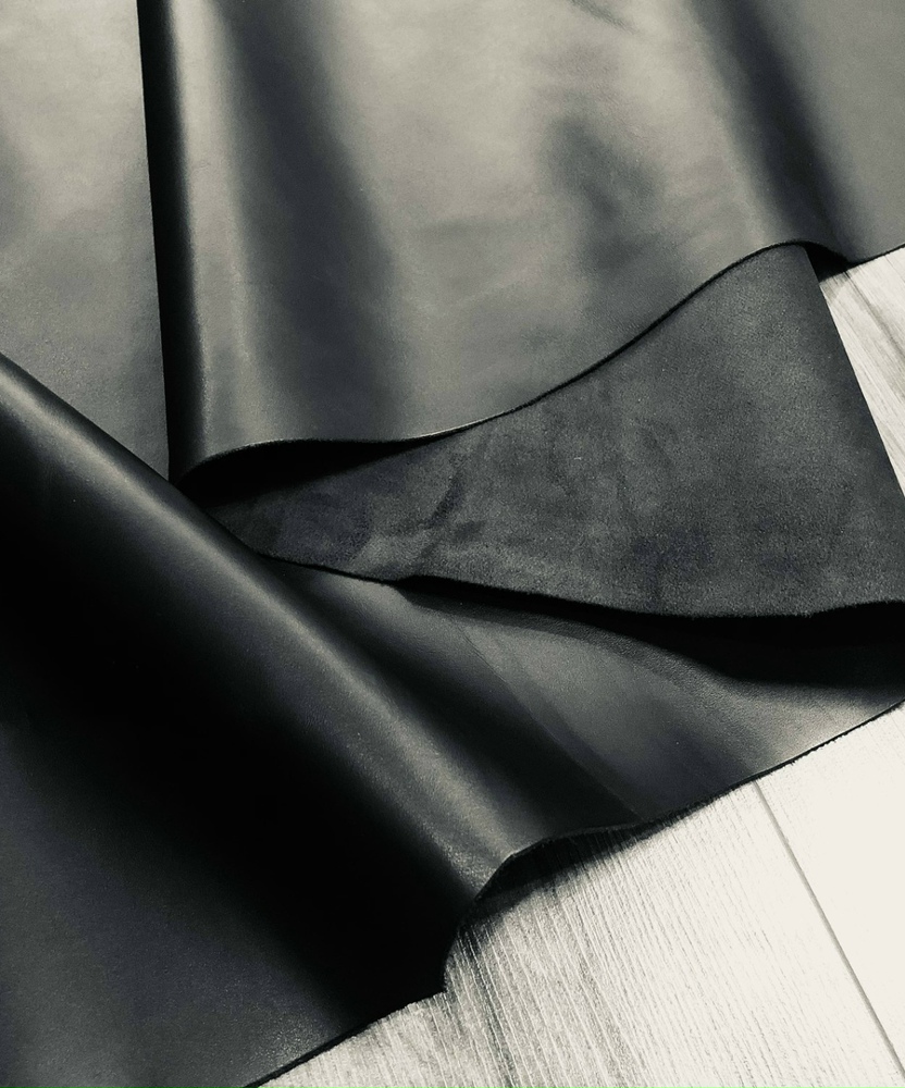 Кожа хромовая черная DARK