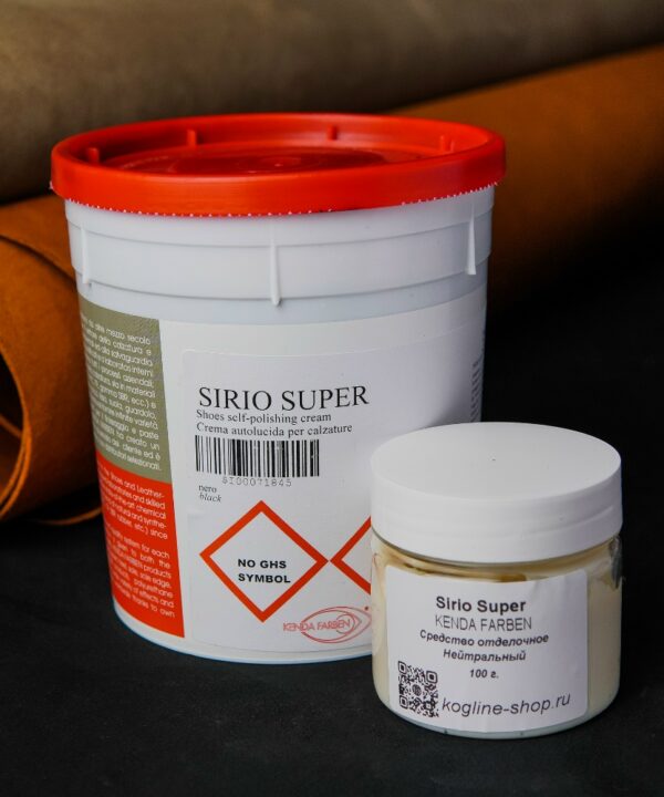 Крем SIRIO БЕСЦВЕТНЫЙ , 100гр, KENDA FARBEN (Италия)